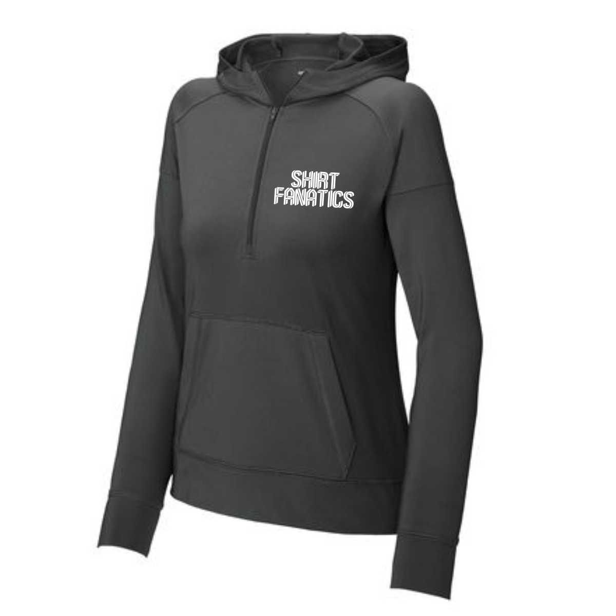 Sport-Tek® Sport-Wick® Stretch 1/2-Zip Hoodie- Women's