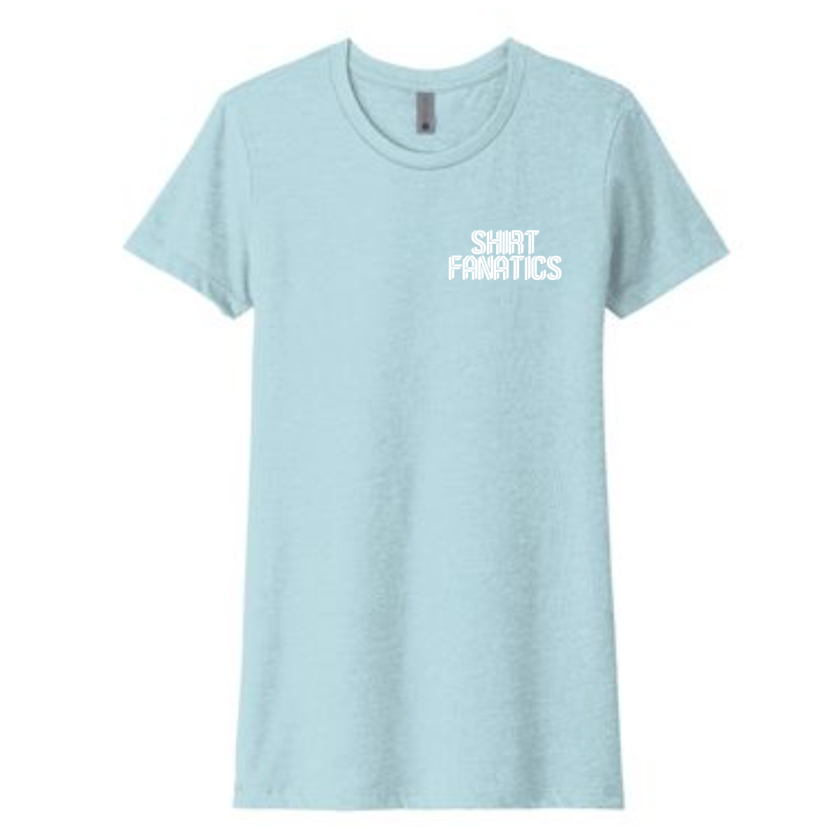 Next Level Apparel Women's CVC Tee- Front Left Chest Logo