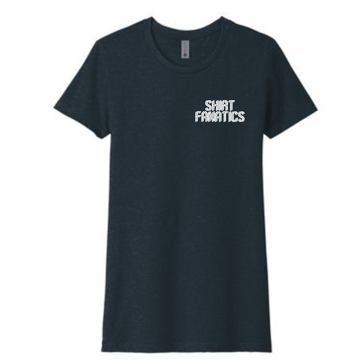 Next Level Apparel Women's CVC Tee- Front Left Chest Logo