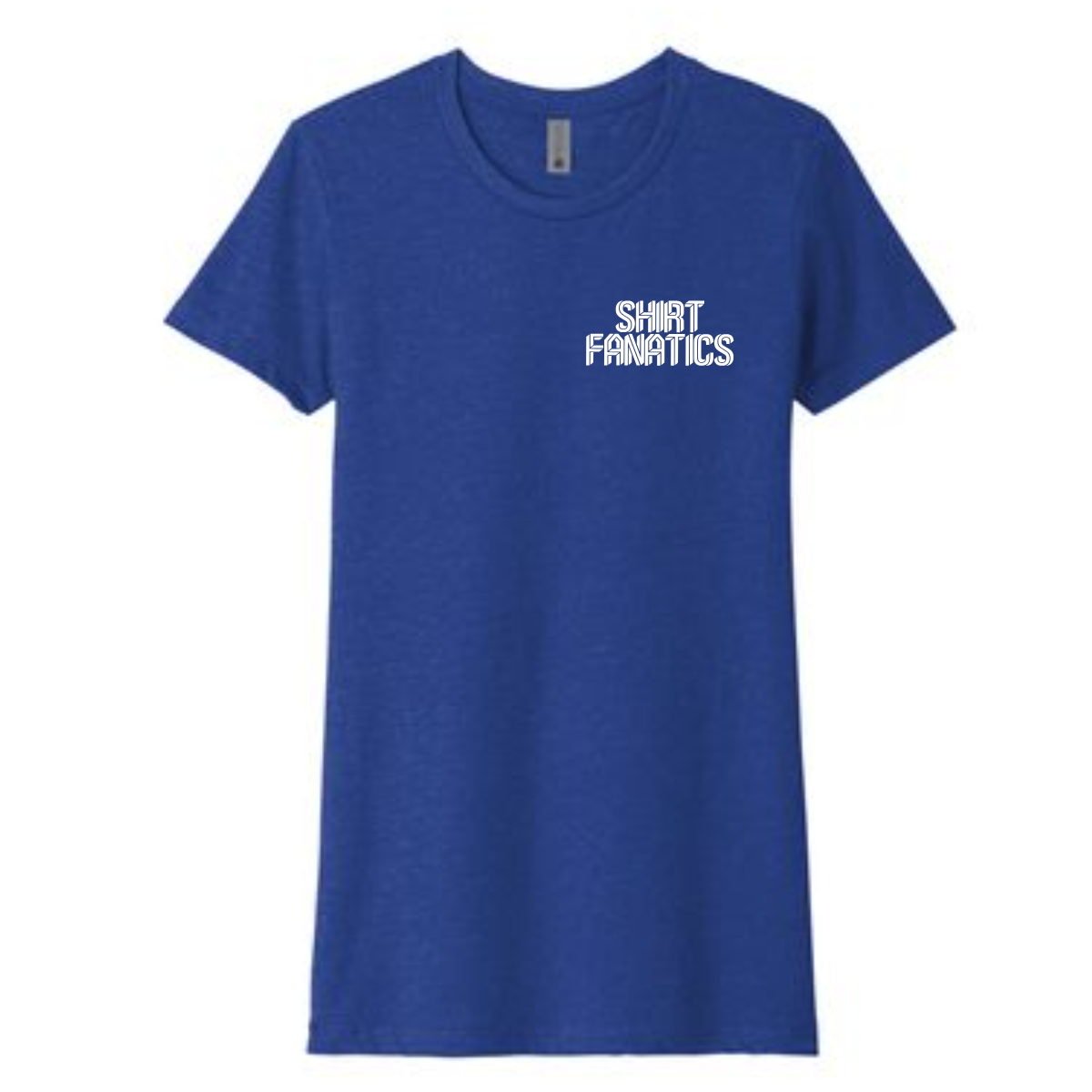 Next Level Apparel Women's CVC Tee- Front Left Chest Logo