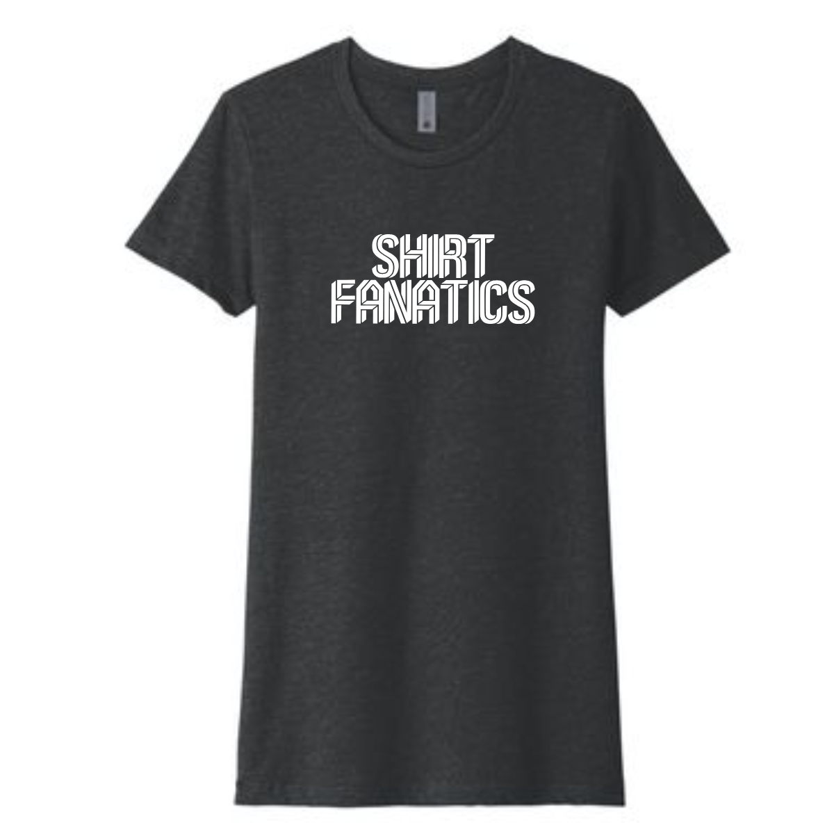Next Level Apparel Women's CVC Tee- Full Chest Logo