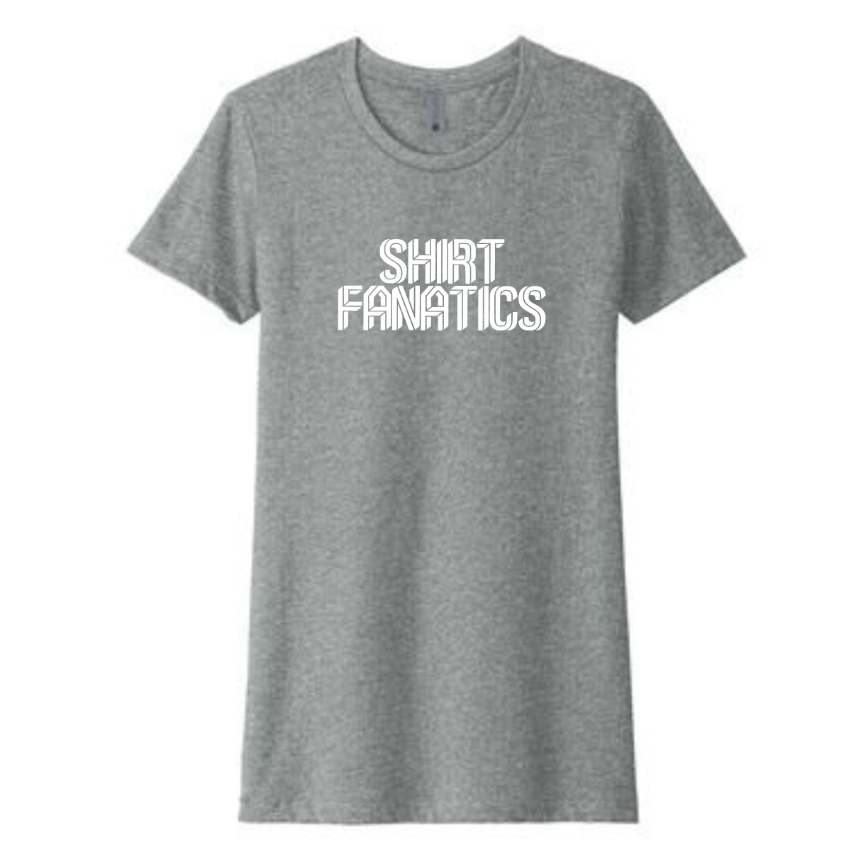 Next Level Apparel Women's CVC Tee- Full Chest Logo