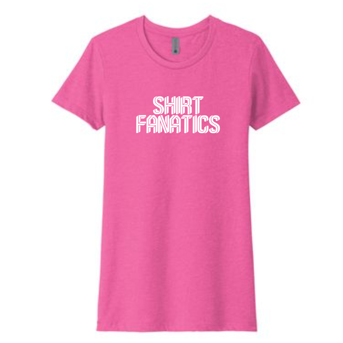 Next Level Apparel Women's CVC Tee- Full Chest Logo