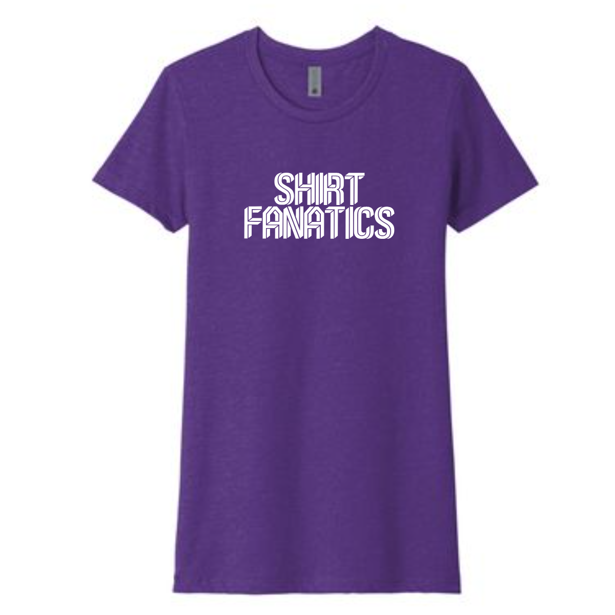 Next Level Apparel Women's CVC Tee- Full Chest Logo