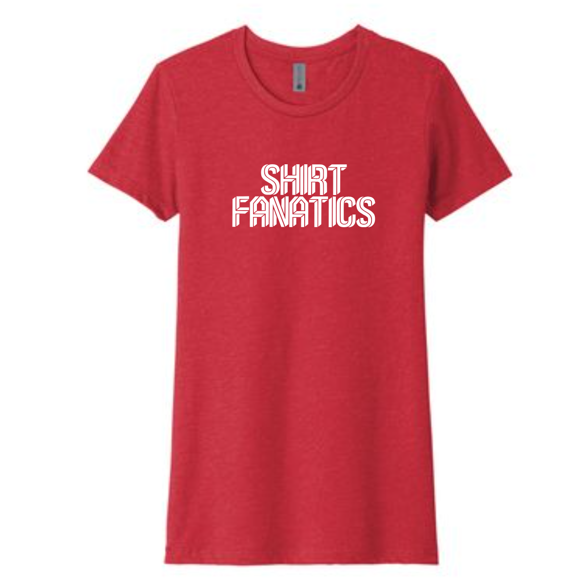 Next Level Apparel Women's CVC Tee- Full Chest Logo