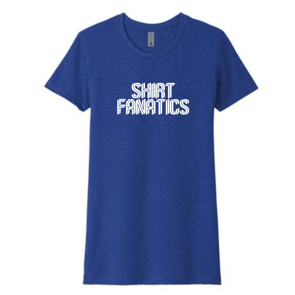 Next Level Apparel Women's CVC Tee- Full Chest Logo
