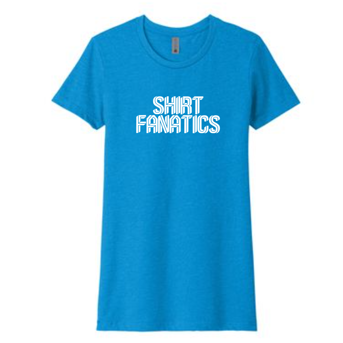 Next Level Apparel Women's CVC Tee- Full Chest Logo