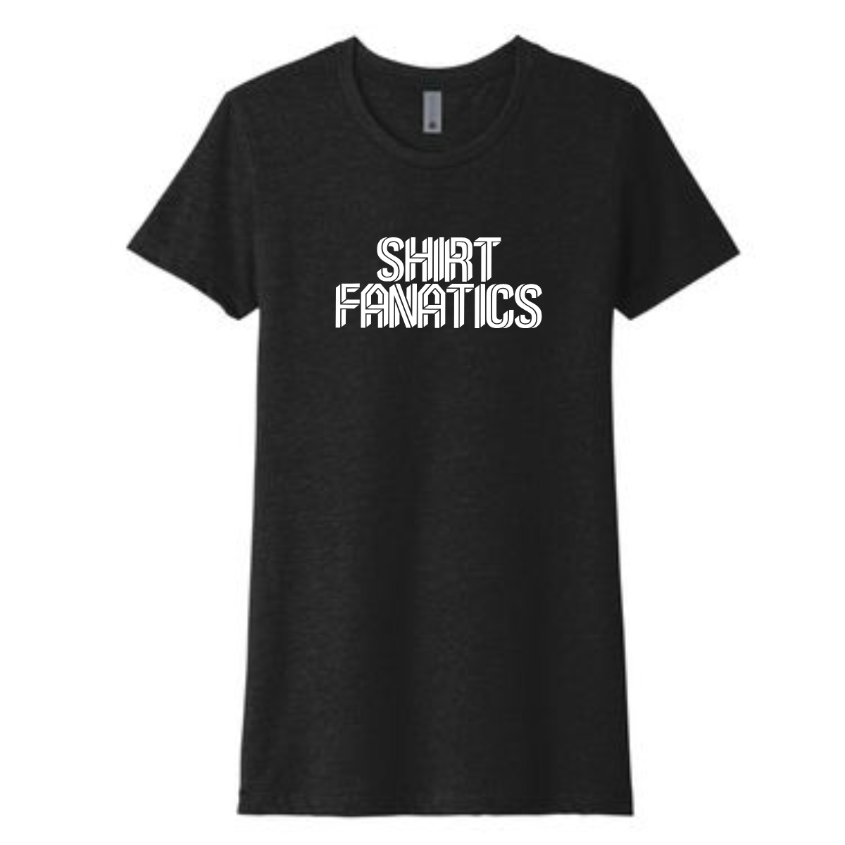 Next Level Apparel Women's CVC Tee- Full Chest Logo
