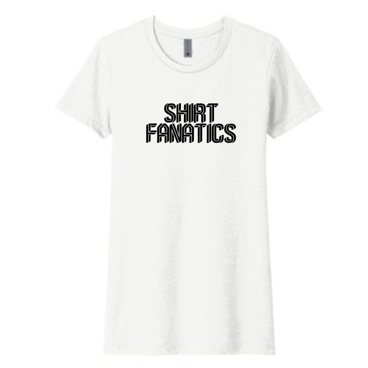 Next Level Apparel Women's CVC Tee- Full Chest Logo