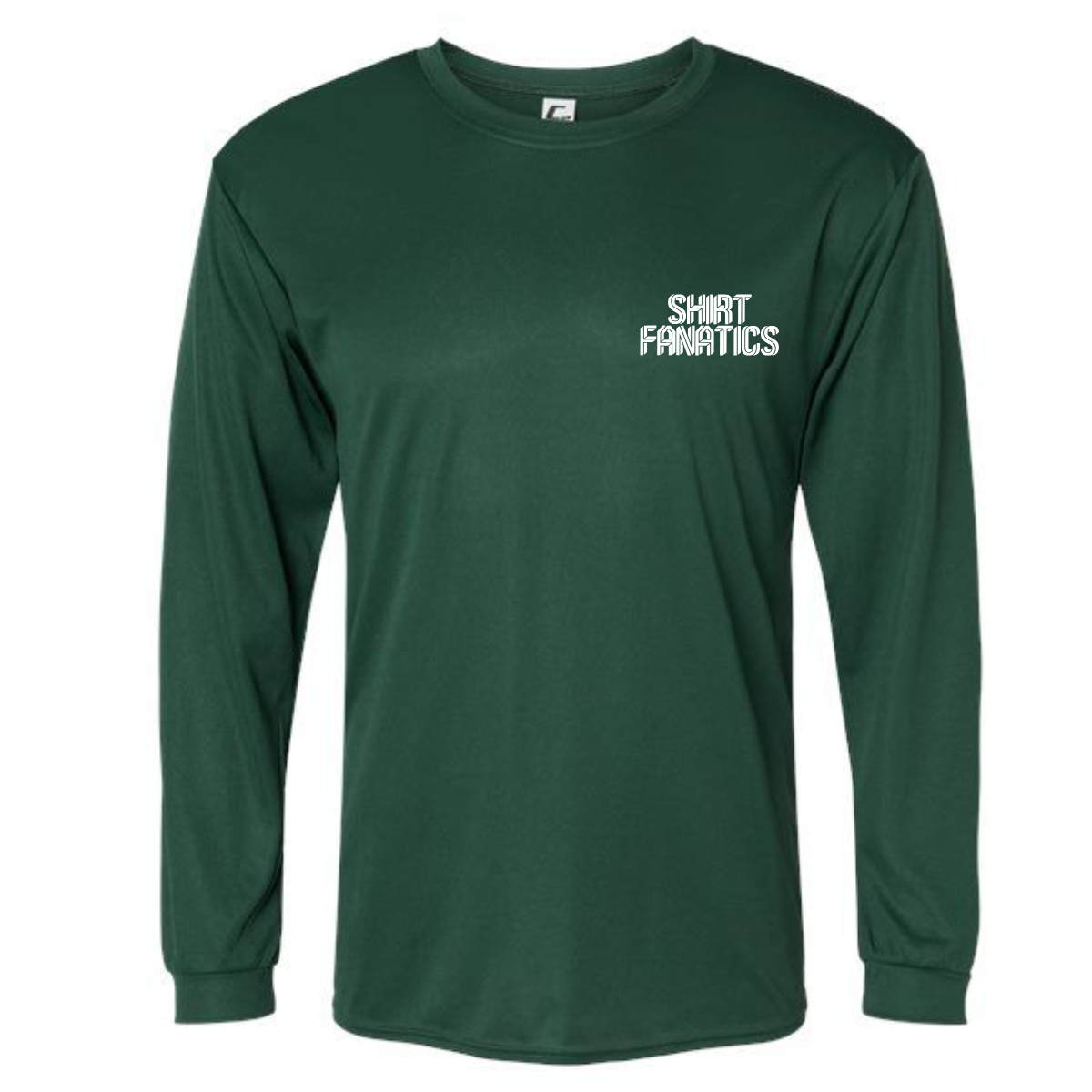 Performance Long Sleeve T-Shirt- C2 Sport Unisex- Front Left Chest Logo