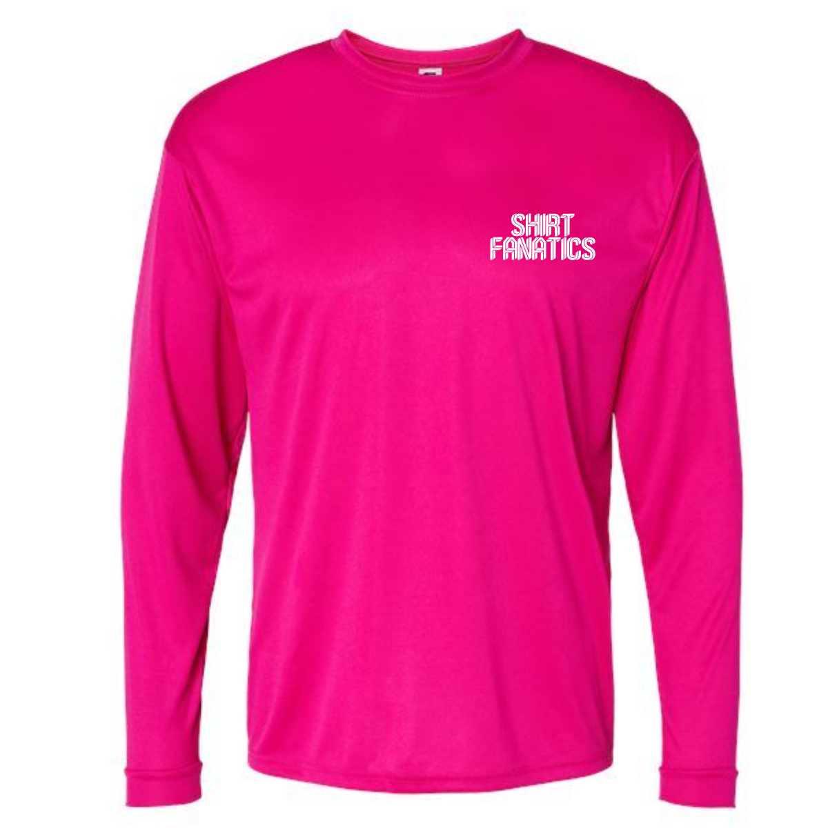 Performance Long Sleeve T-Shirt- C2 Sport Unisex- Front Left Chest Logo
