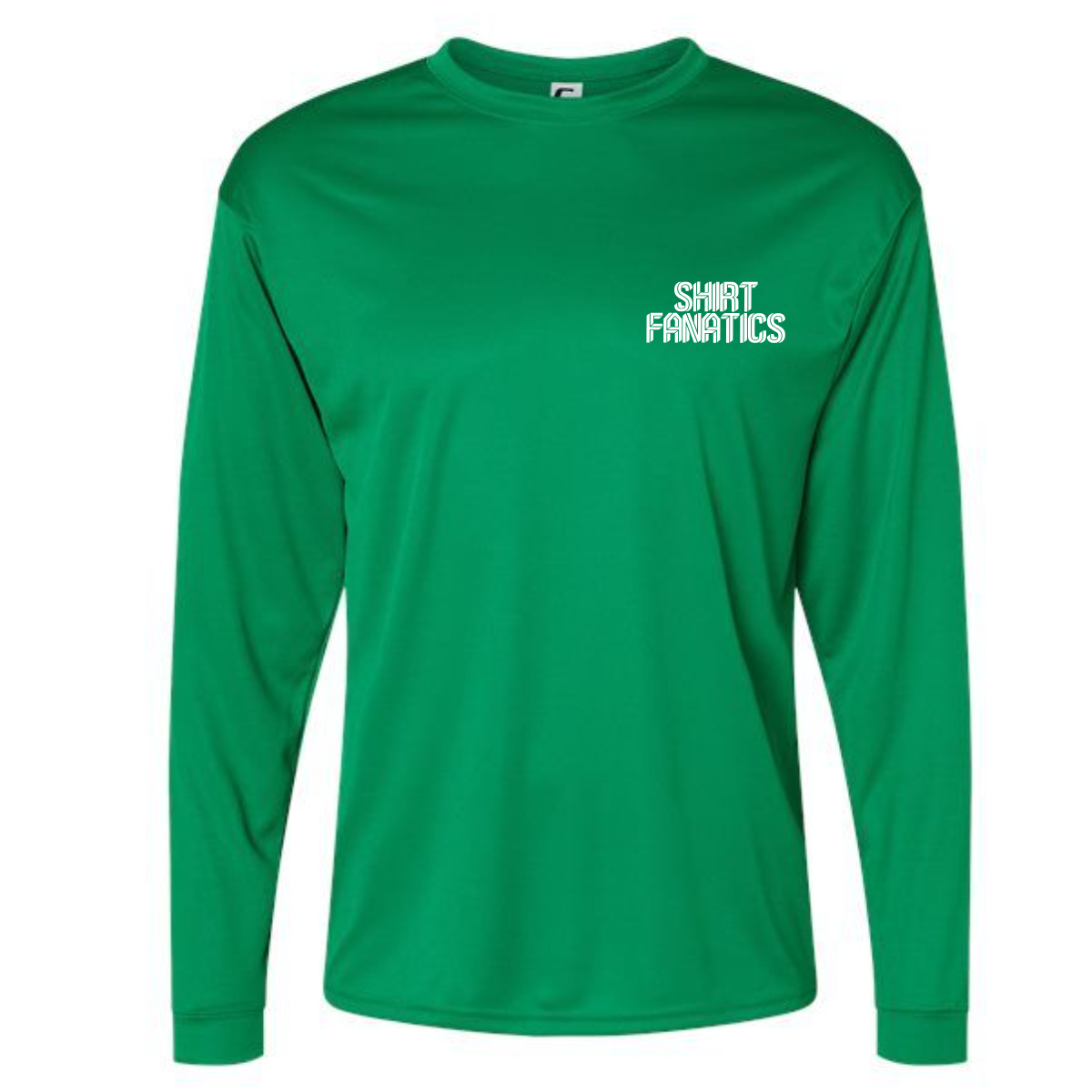 Performance Long Sleeve T-Shirt- C2 Sport Unisex- Front Left Chest Logo