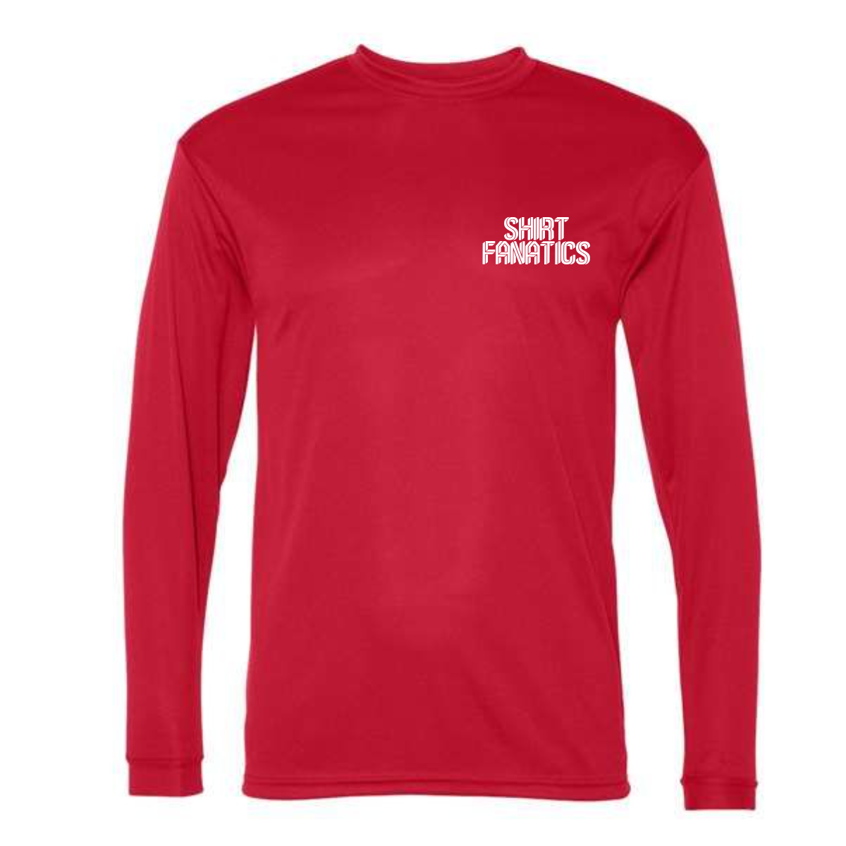 Performance Long Sleeve T-Shirt- C2 Sport Unisex- Front Left Chest Logo
