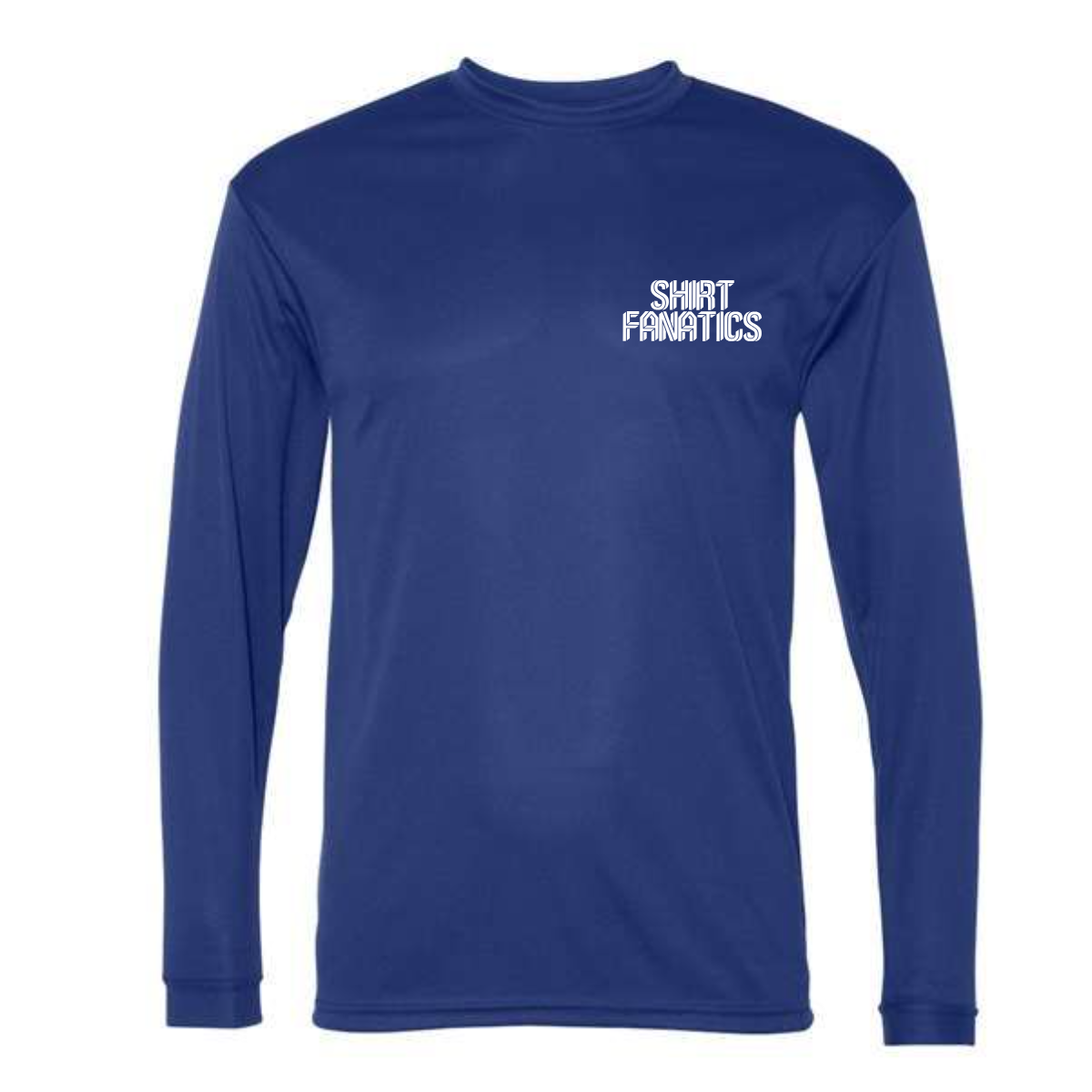 Performance Long Sleeve T-Shirt- C2 Sport Unisex- Front Left Chest Logo