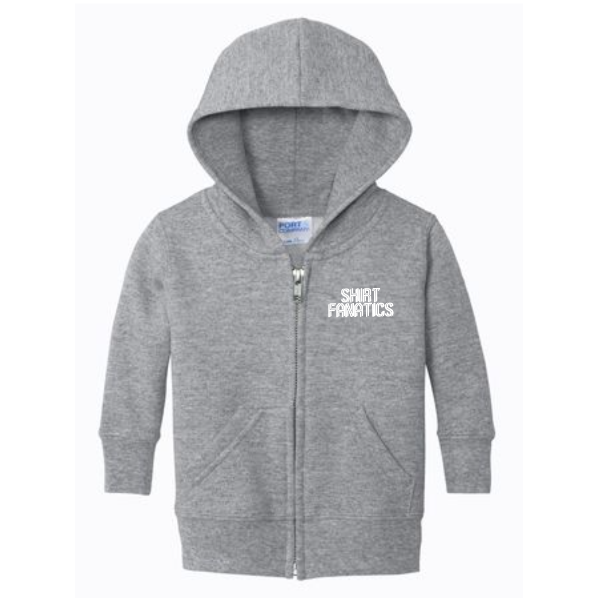 Port & Company Toddler Full Zip Hooded Sweatshirt