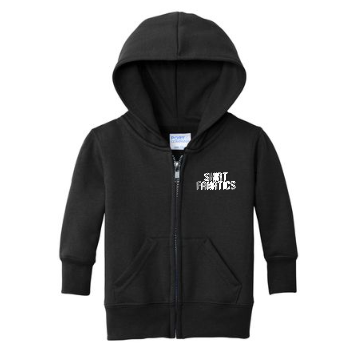 Port & Company Toddler Full Zip Hooded Sweatshirt