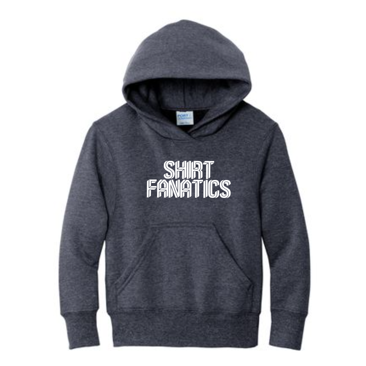 Port & Company Youth Hooded Sweatshirt- Full Chest Logo