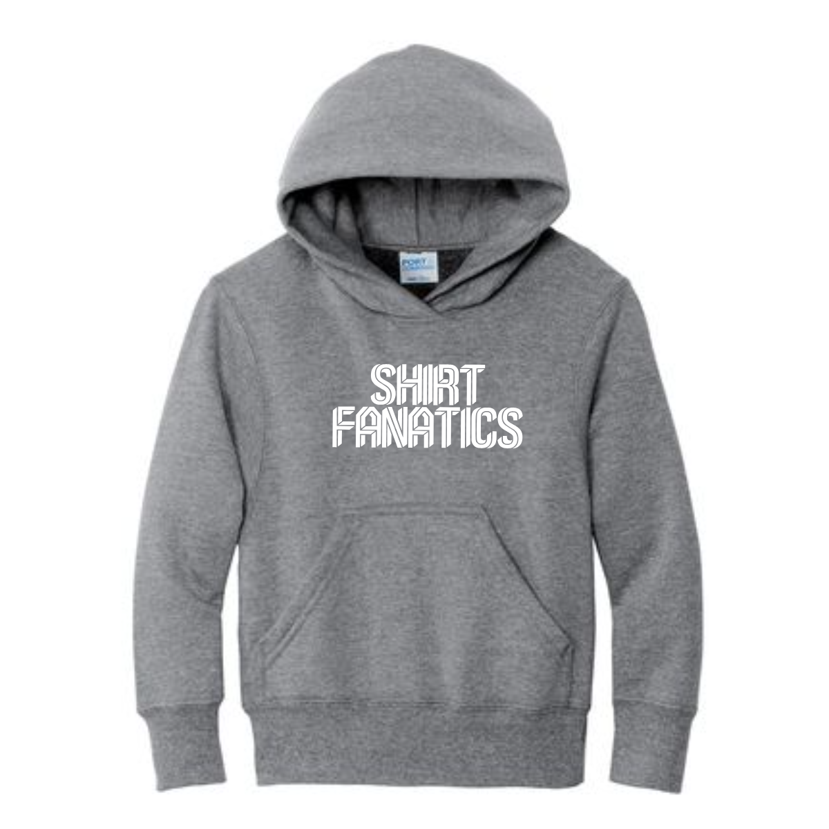 Port & Company Youth Hooded Sweatshirt- Full Chest Logo