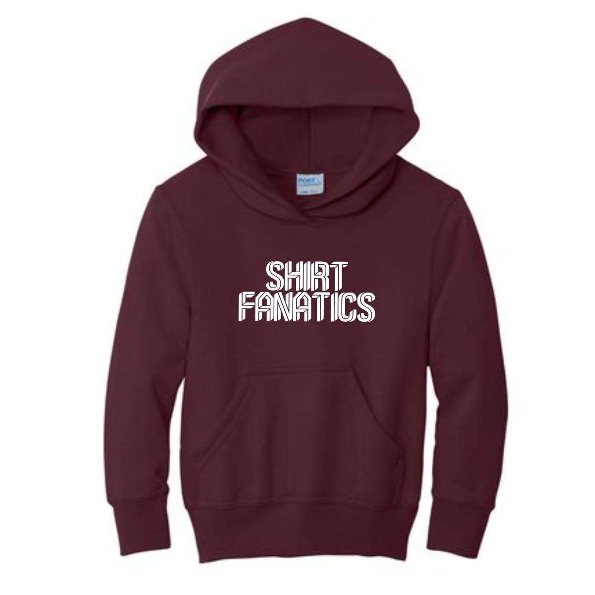 Port & Company Youth Hooded Sweatshirt- Full Chest Logo