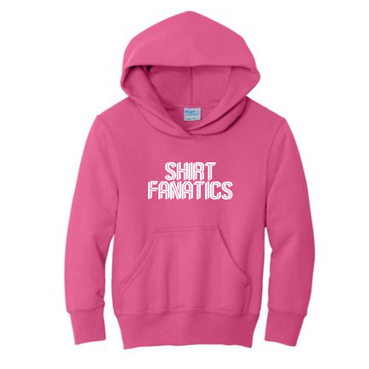 Port & Company Youth Hooded Sweatshirt- Full Chest Logo