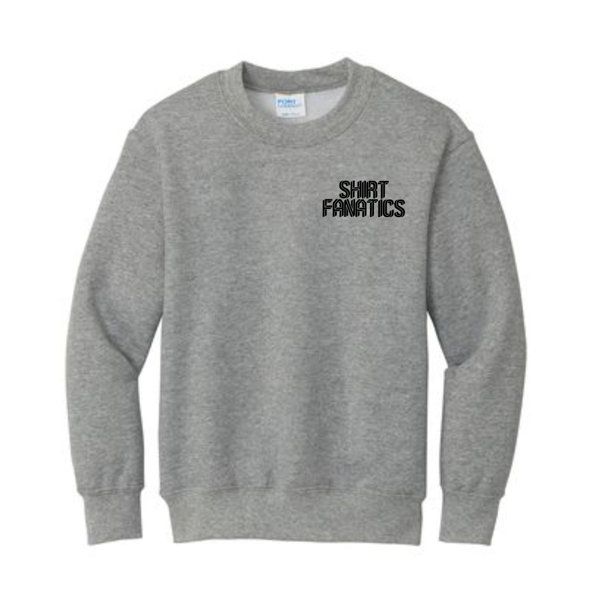 Port & Company Youth Sweatshirt- Front Left Chest