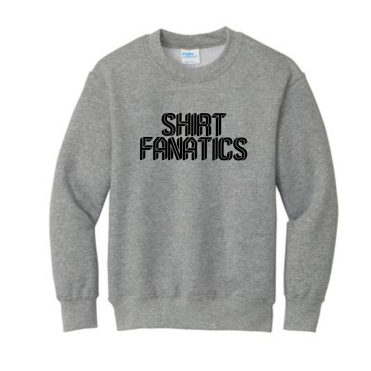 Port & Company Youth Sweatshirt- Full Center Chest Logo