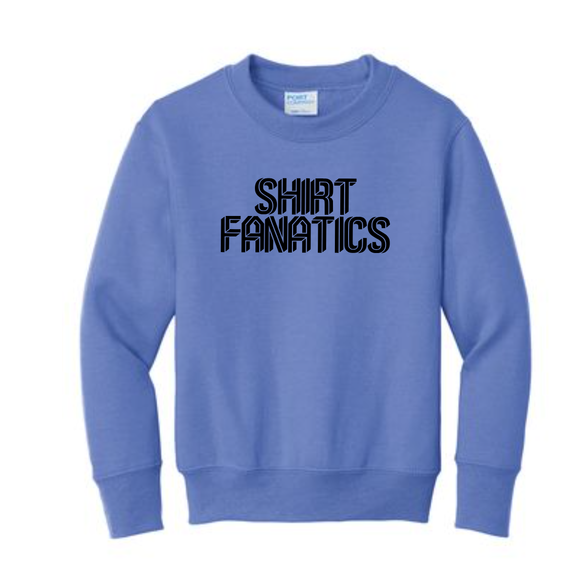Port & Company Youth Sweatshirt- Full Center Chest Logo