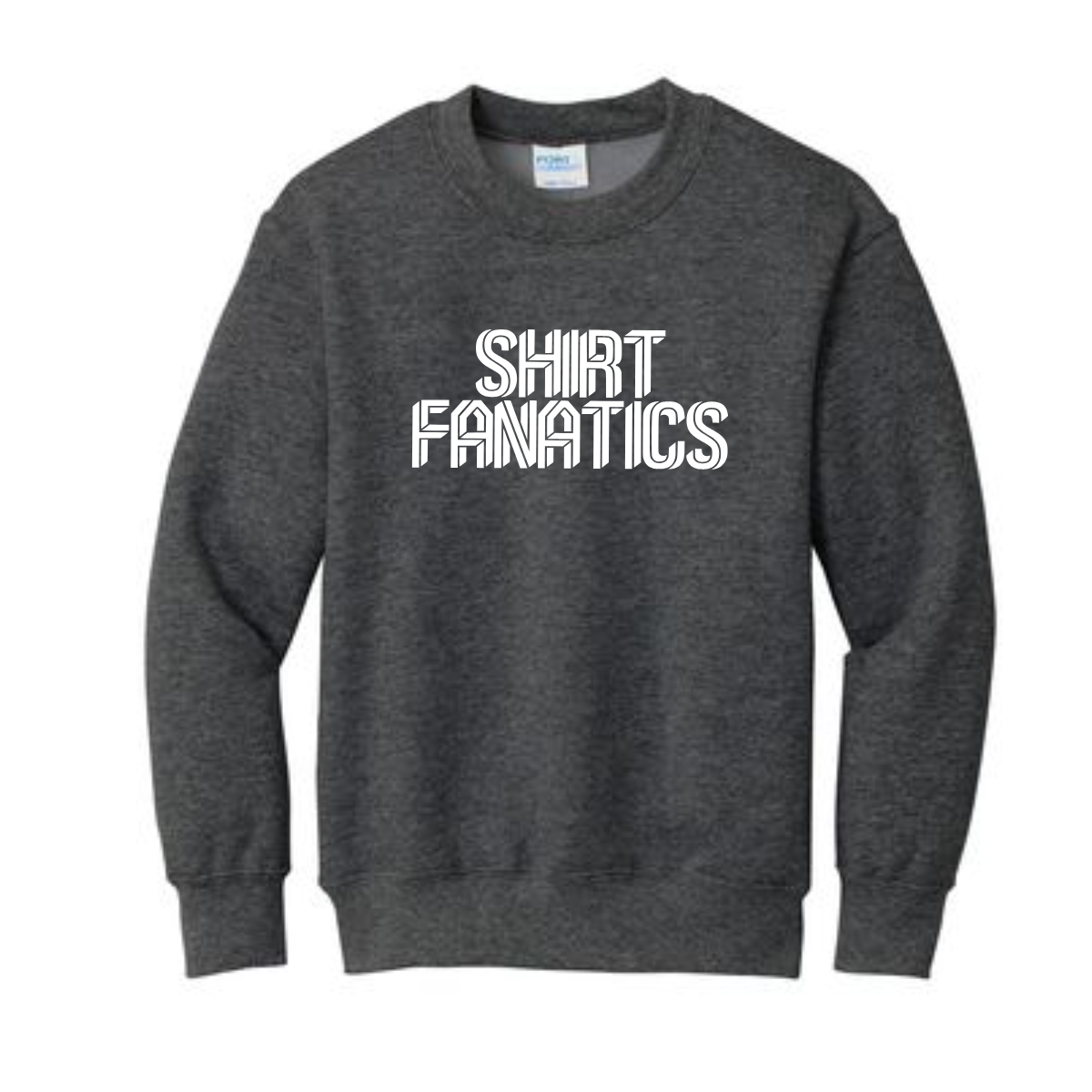 Port & Company Youth Sweatshirt- Full Center Chest Logo
