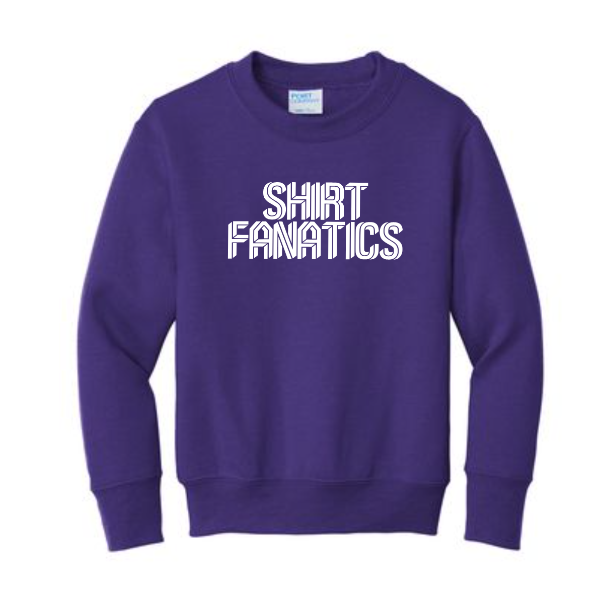 Port & Company Youth Sweatshirt- Full Center Chest Logo