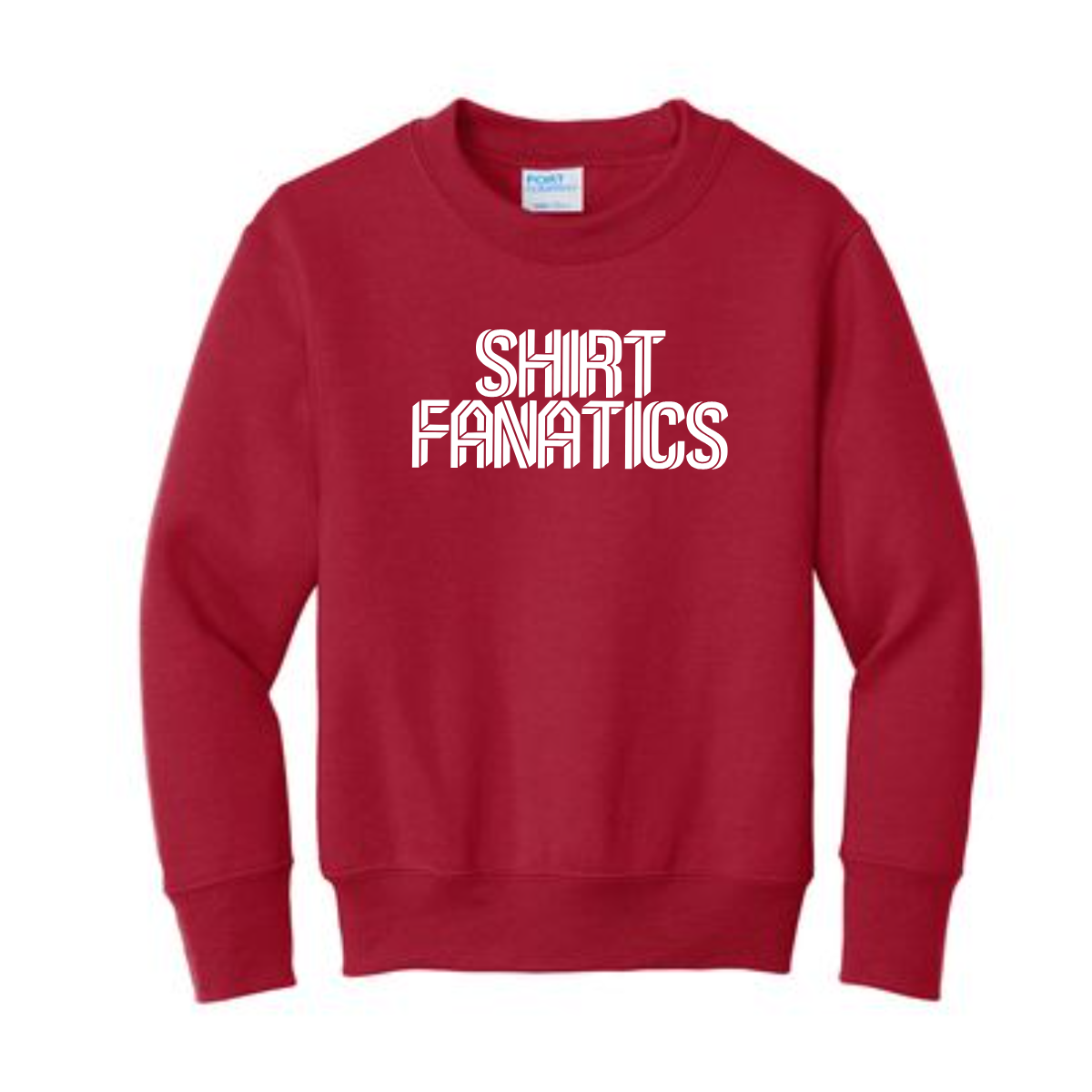 Port & Company Youth Sweatshirt- Full Center Chest Logo