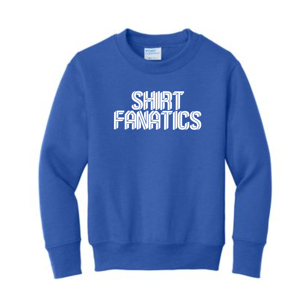 Port & Company Youth Sweatshirt- Full Center Chest Logo