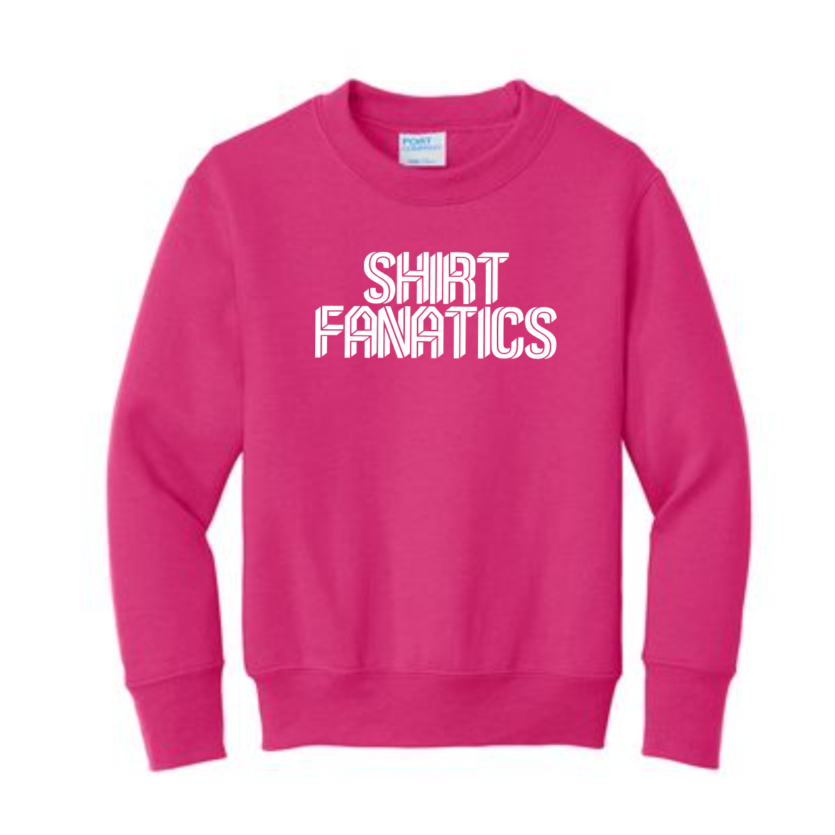 Port & Company Youth Sweatshirt- Full Center Chest Logo
