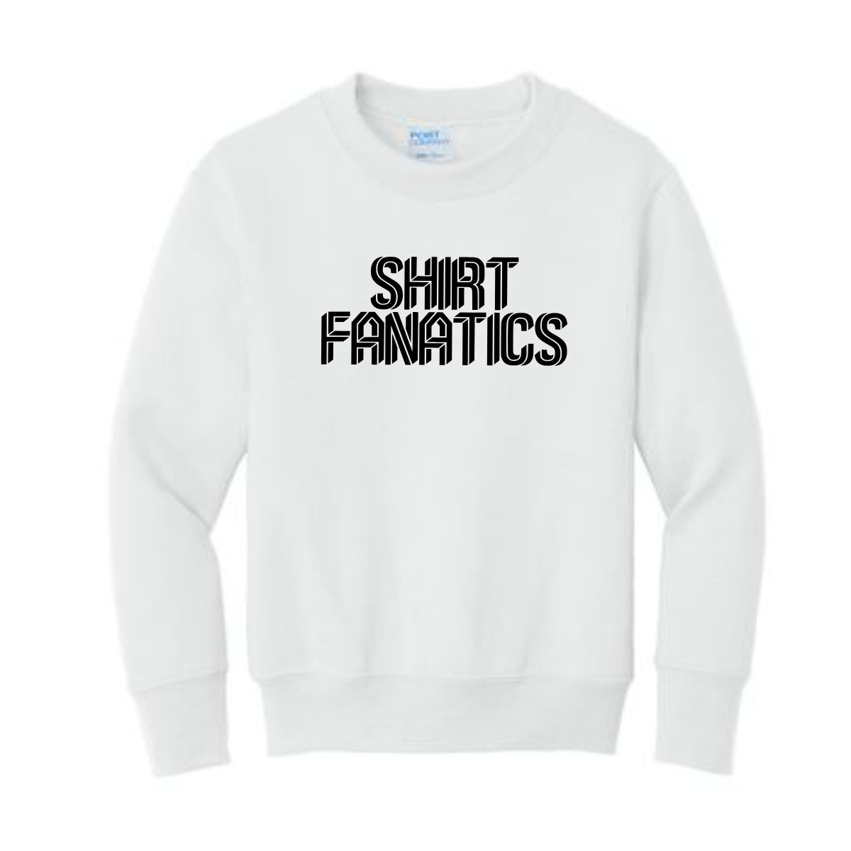Port & Company Youth Sweatshirt- Full Center Chest Logo