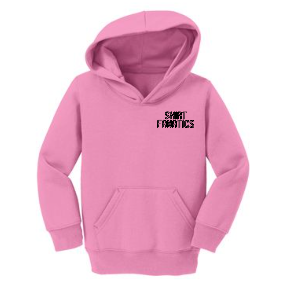 Port & Company Toddler Hooded Sweatshirt- Front Left Chest Logo