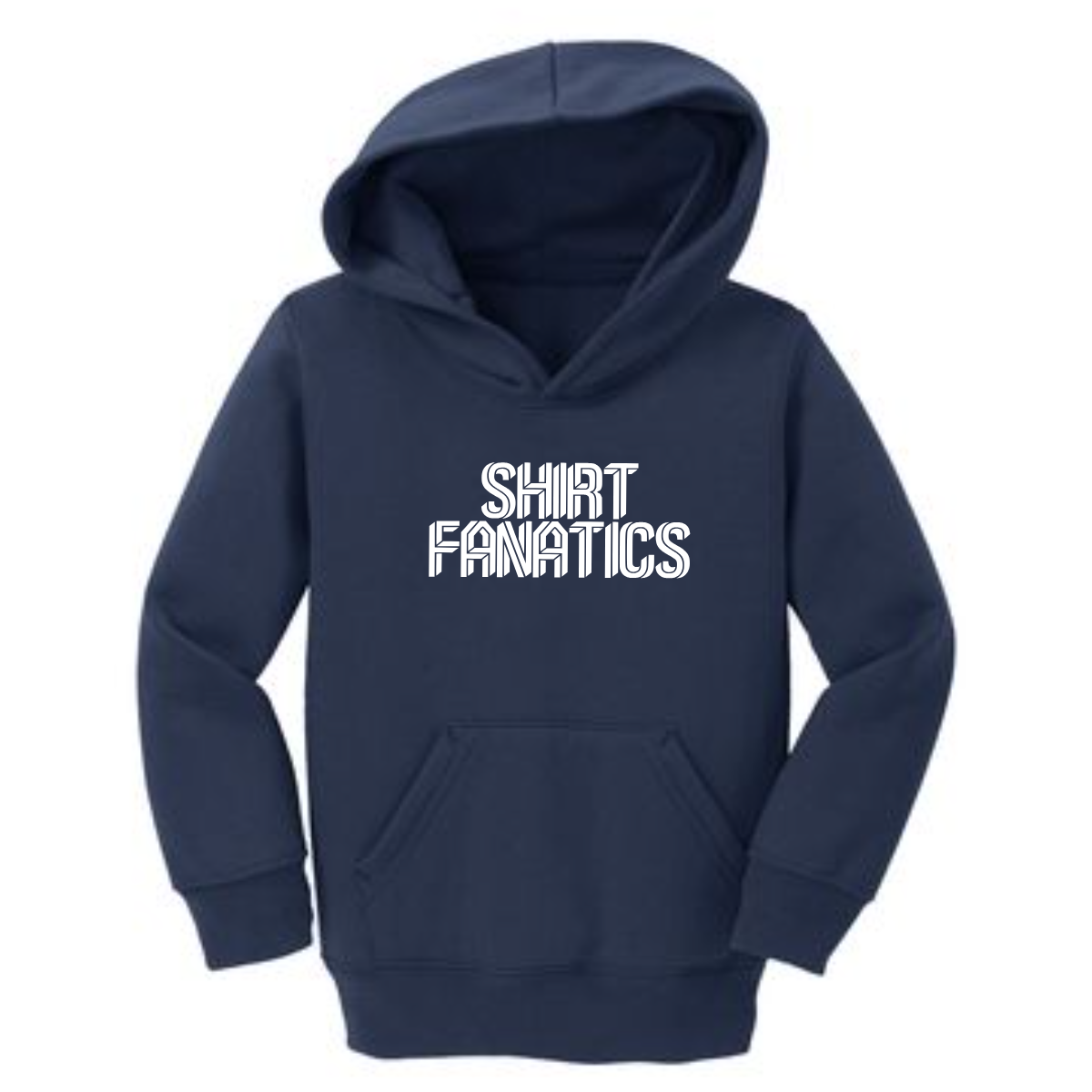 Port & Company Toddler Hooded Sweatshirt- Full Front Chest Logo