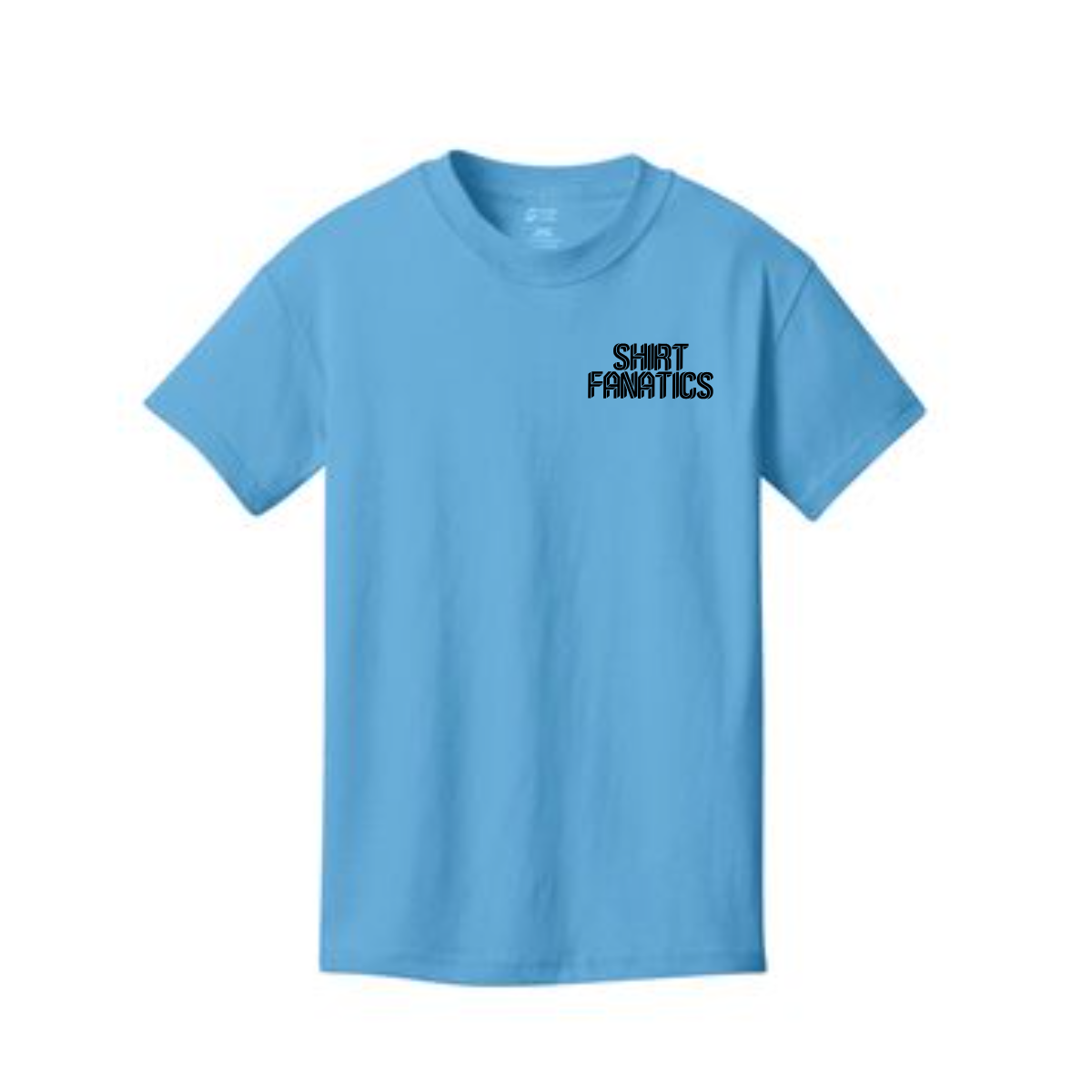 Port & Company Youth Cotton Tee - Front Left Chest Logo