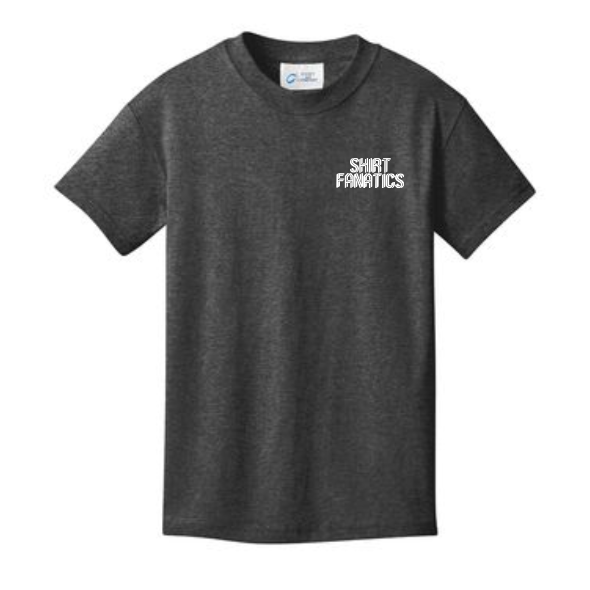 Port & Company Youth Cotton Tee - Front Left Chest Logo