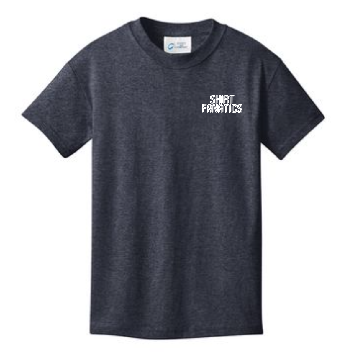 Port & Company Youth Cotton Tee - Front Left Chest Logo