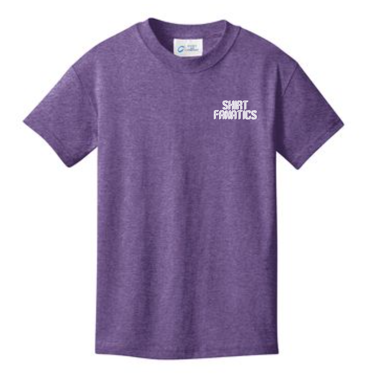 Port & Company Youth Cotton Tee - Front Left Chest Logo