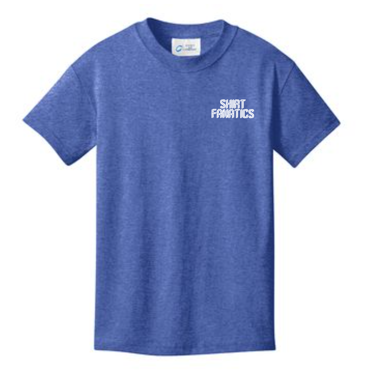 Port & Company Youth Cotton Tee - Front Left Chest Logo
