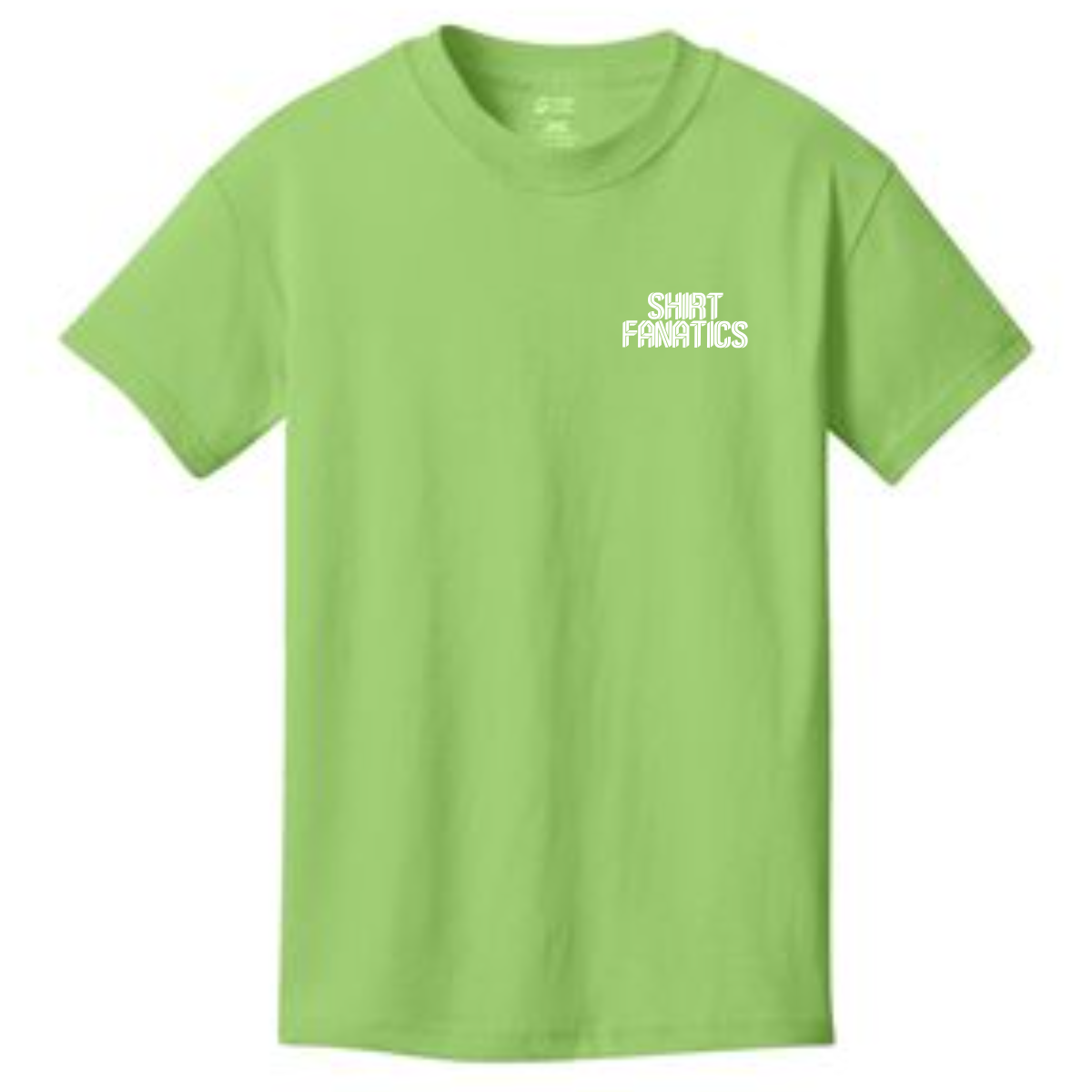 Port & Company Youth Cotton Tee - Front Left Chest Logo