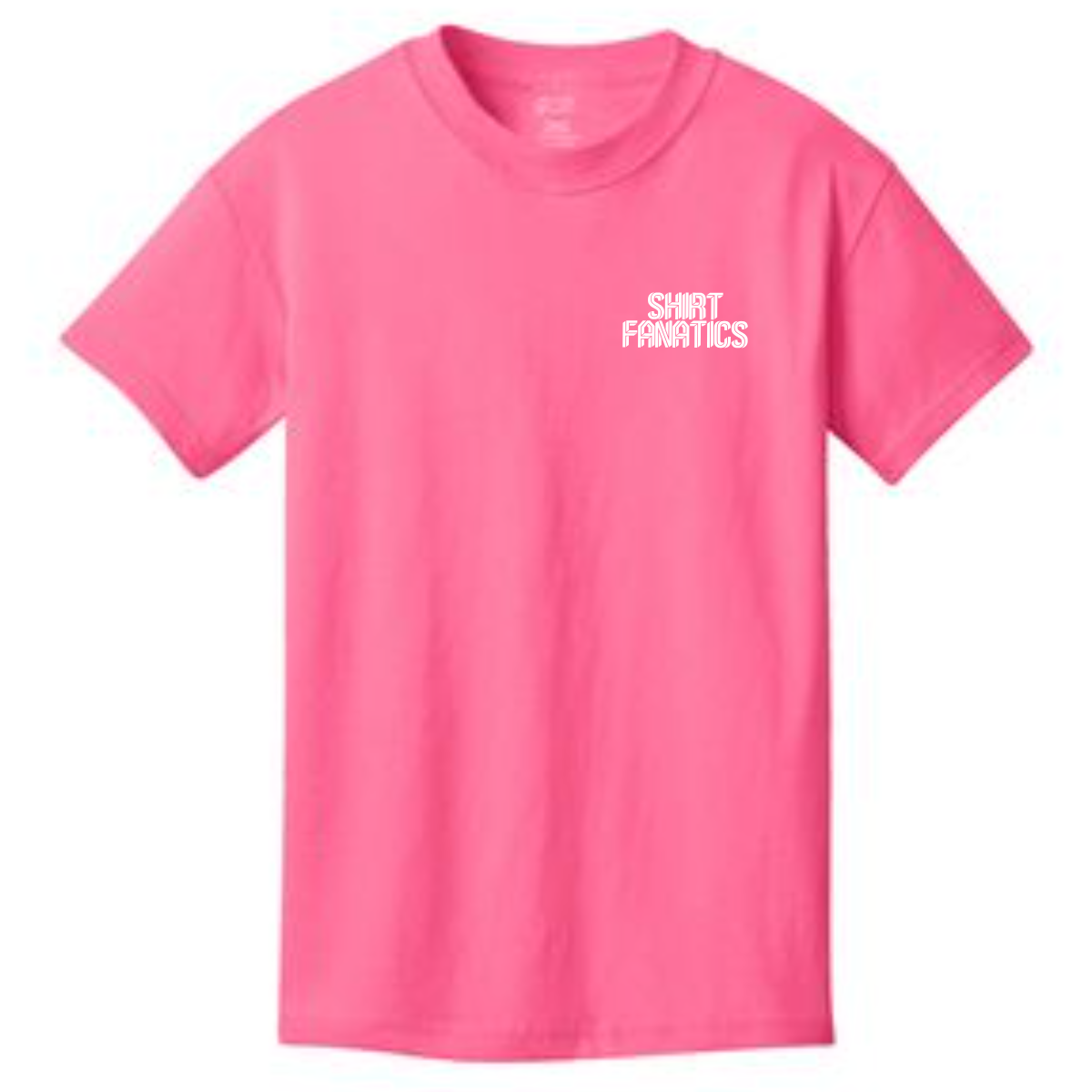 Port & Company Youth Cotton Tee - Front Left Chest Logo