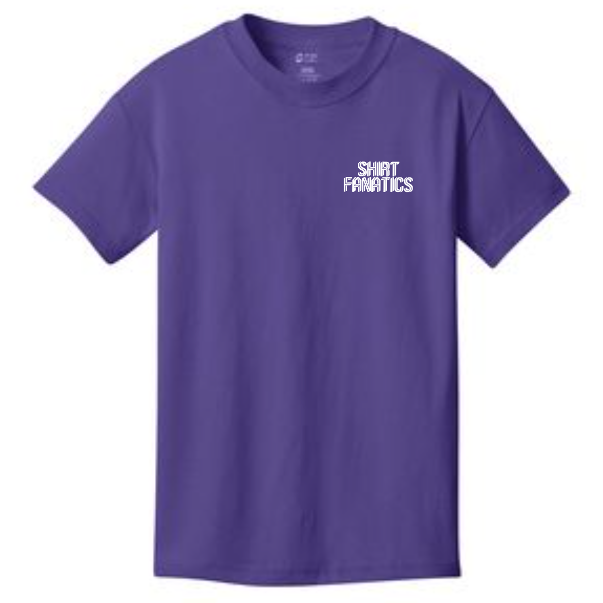 Port & Company Youth Cotton Tee - Front Left Chest Logo