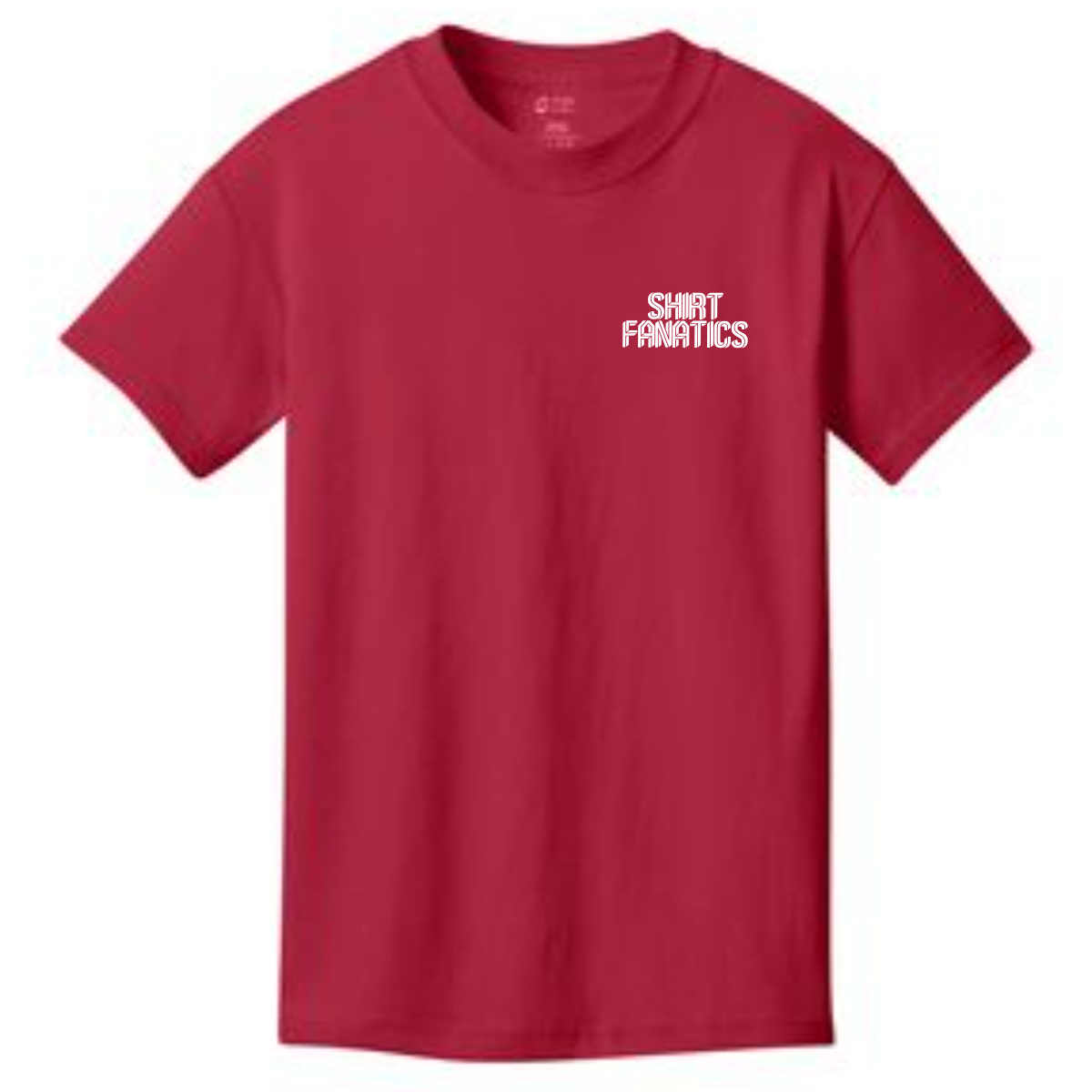 Port & Company Youth Cotton Tee - Front Left Chest Logo