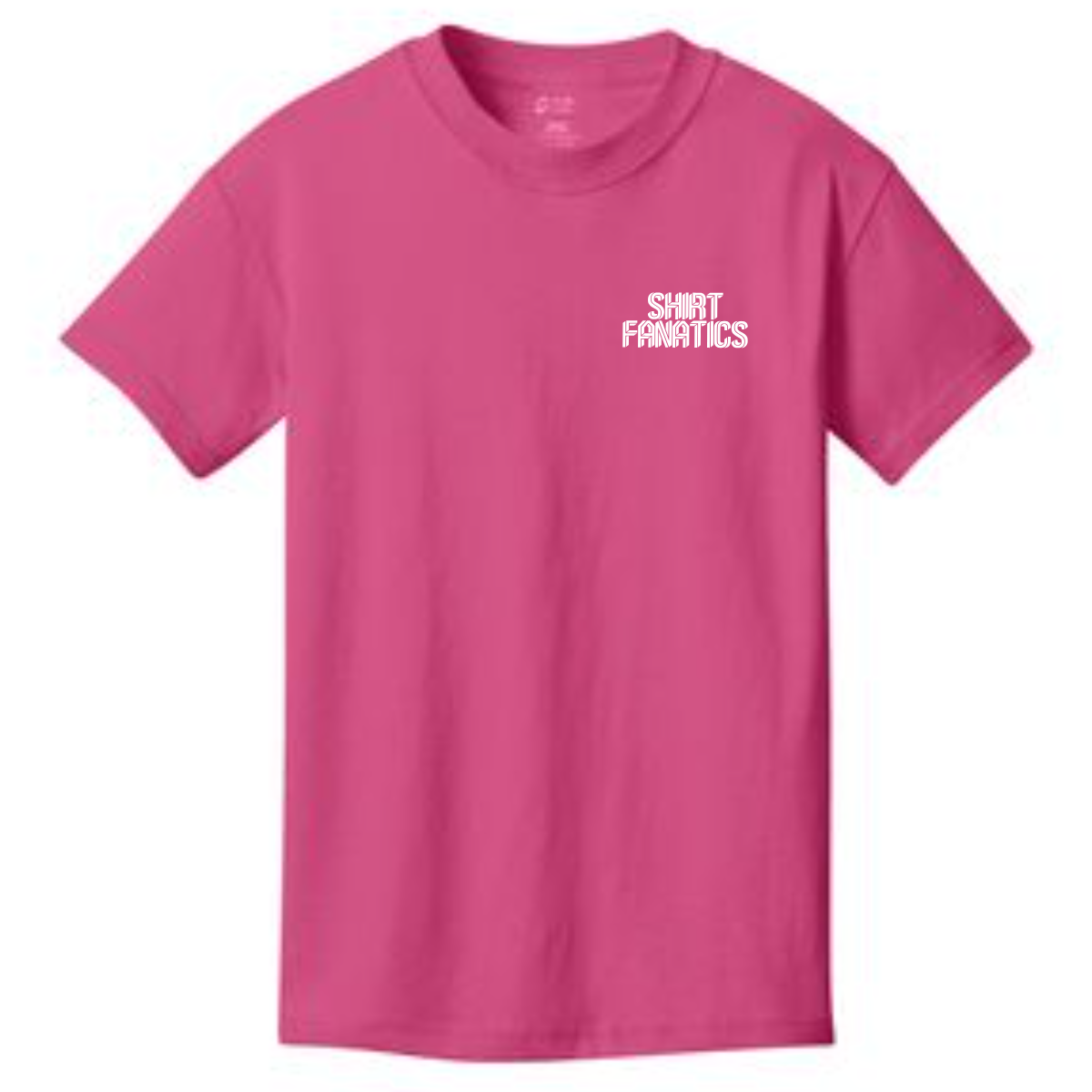 Port & Company Youth Cotton Tee - Front Left Chest Logo