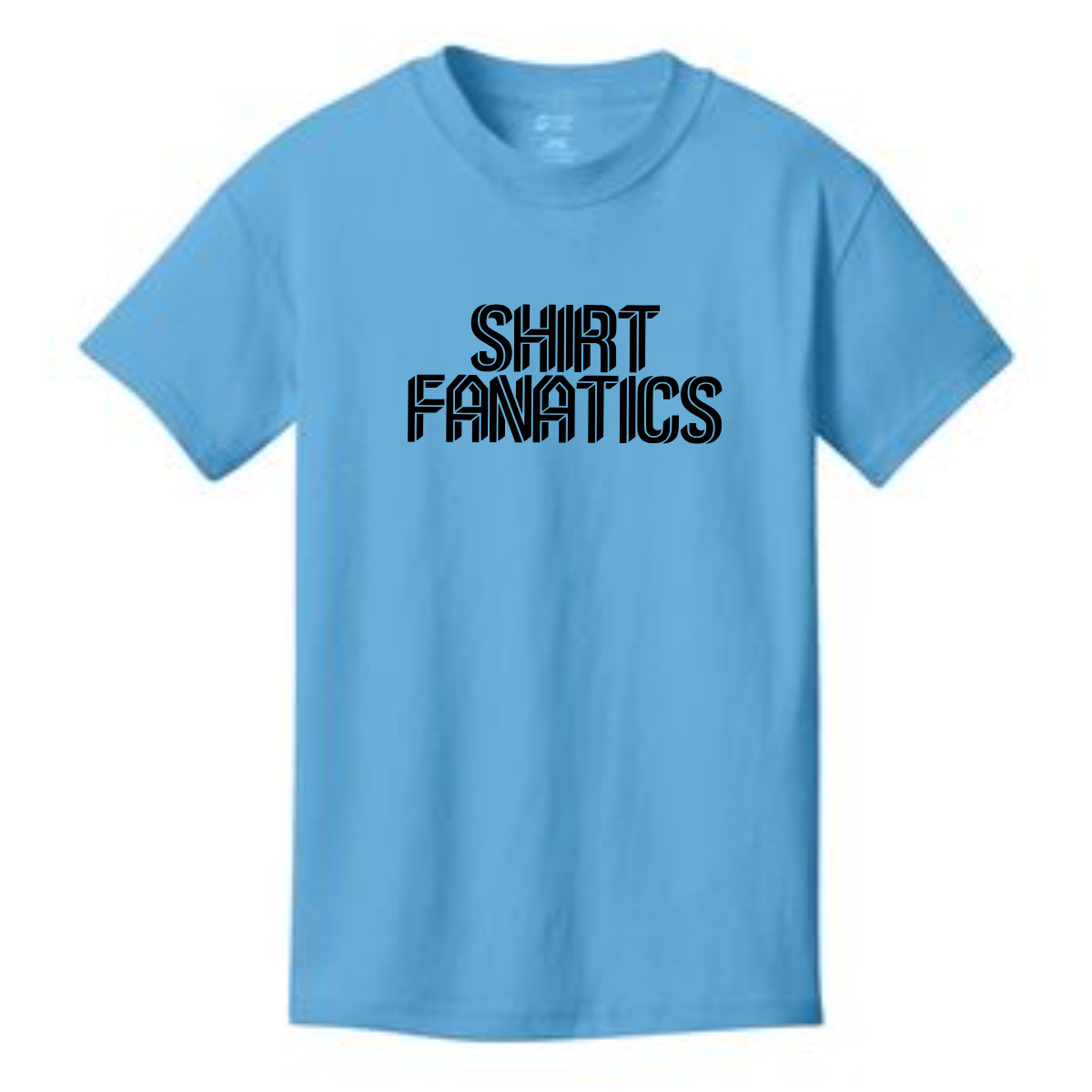 Port & Company Youth Cotton Tee - Full Front Chest Logo