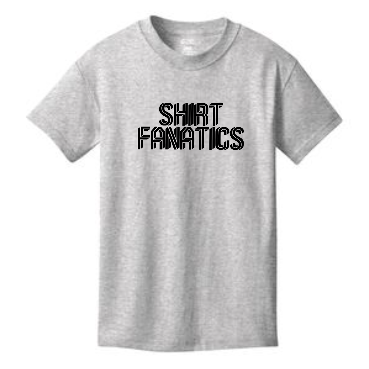 Port & Company Youth Cotton Tee - Full Front Chest Logo