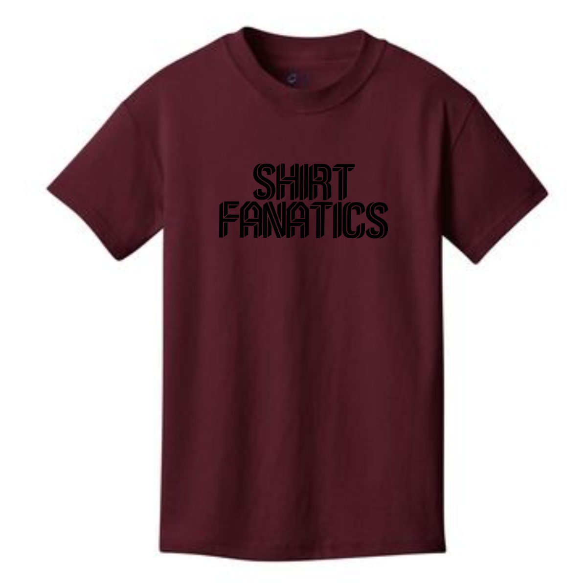 Port & Company Youth Cotton Tee - Full Front Chest Logo