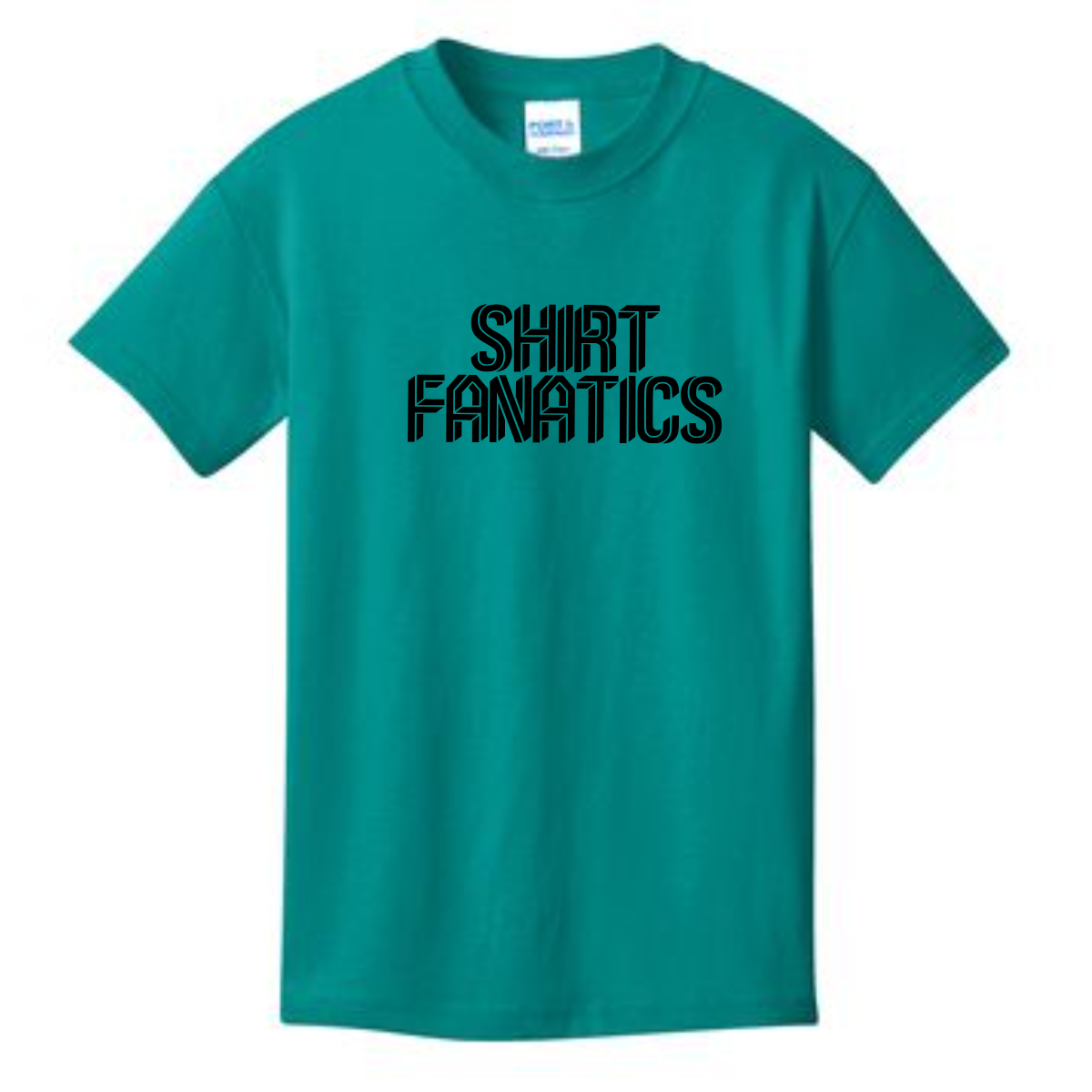 Port & Company Youth Cotton Tee - Full Front Chest Logo