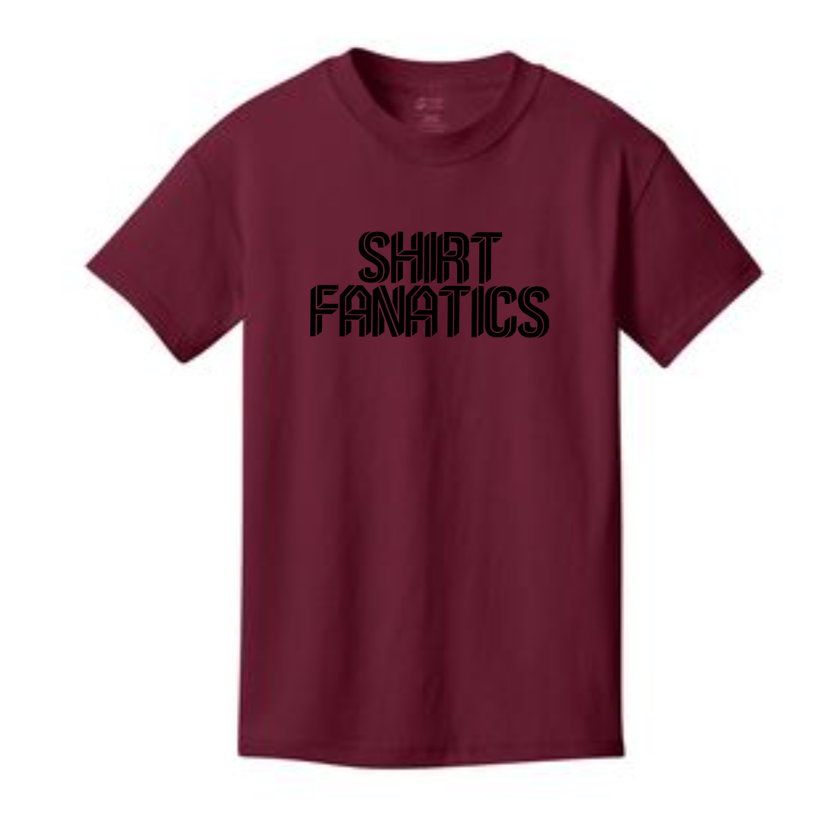 Port & Company Youth Cotton Tee - Full Front Chest Logo